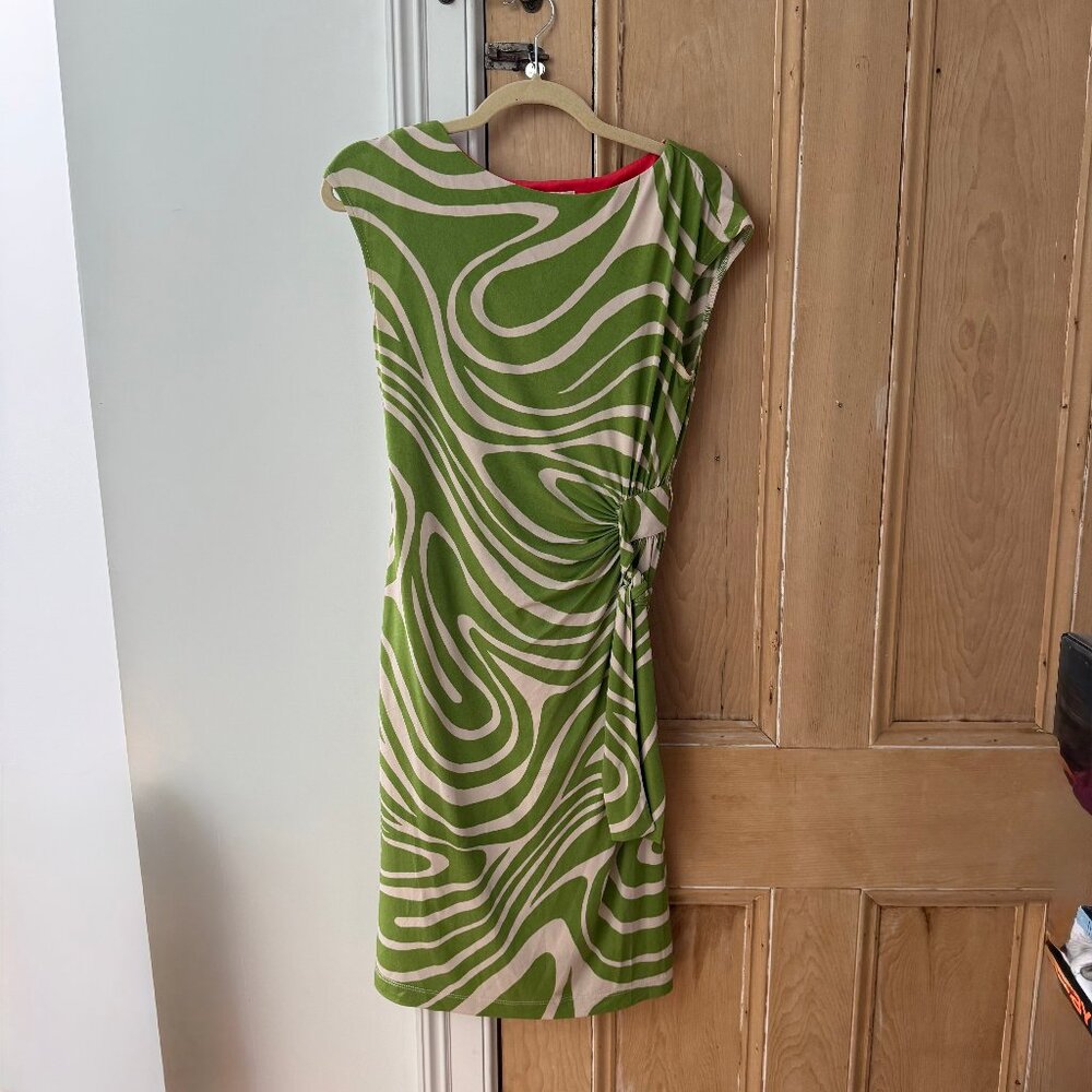 Green Swirl Summer Dress in Size 2